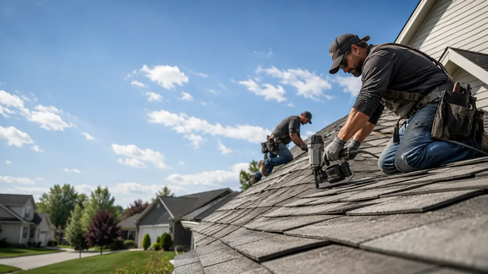 Storm Damage Roof Repair in Burlington, KS near me